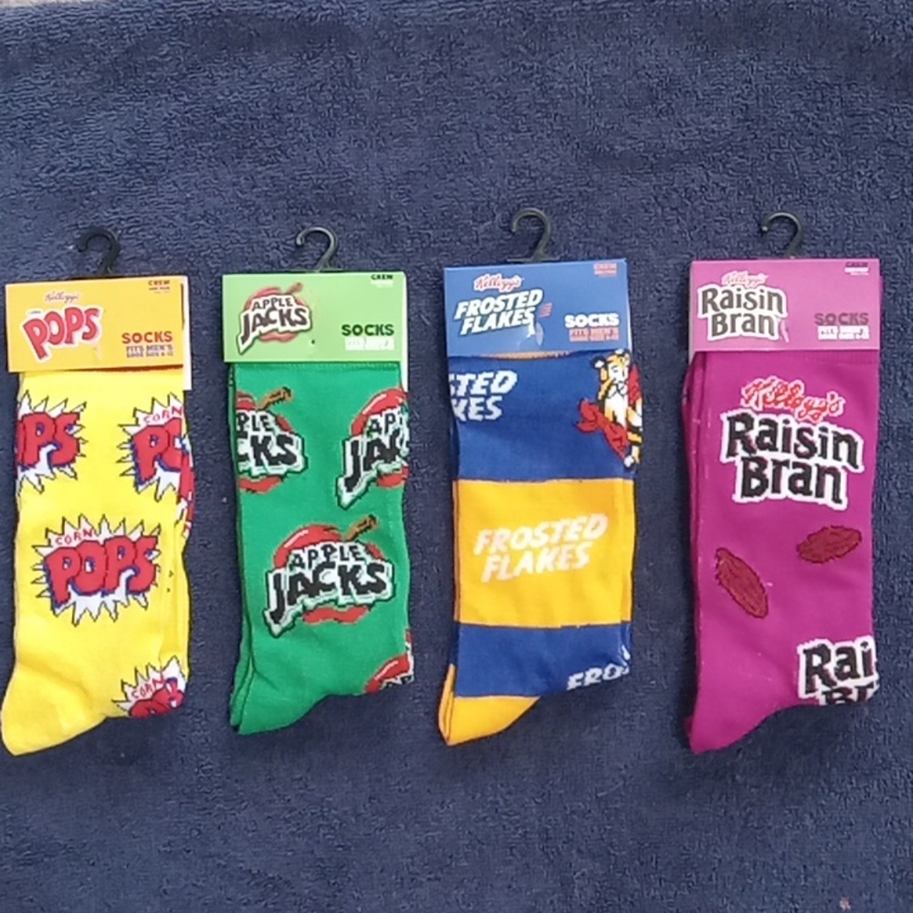 Kellogg's cereal socks